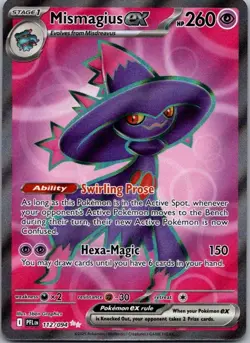 Mismagius ex 112/094 Ultra Rare Phantasmal Flames Pokemon Holo Near Mint - Image 1