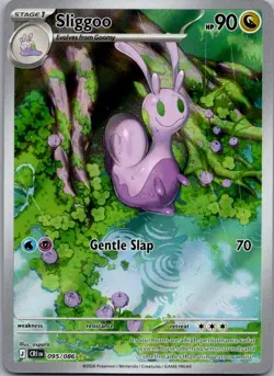 Sliggoo 095/086 Holo Illustration Rare Chaos Rising Pokemon Near Mint - Image 1