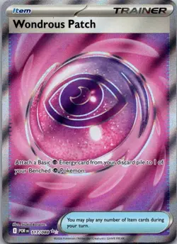 Wondrous Patch 117/088 Ultra Rare Perfect Order Pokemon Holo Near Mint - Image 1
