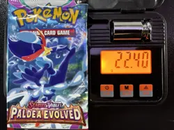 Pokemon Paldea Evolved Booster Pack Sealed 22.40g 3.67mm - Image 1