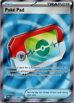 Poke Pad 113/088 Ultra Rare Perfect Order Pokemon Holo Near Mint - Image 1