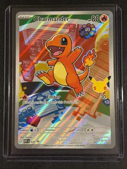 2026 Pokemon Mega Evolution Promo #038 Charmander First Partner - Image 1