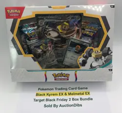 Pokemon Black Kyrem EX & Melmetal EX Target Exclusive Black Friday 2 Box Bundle - Image 3