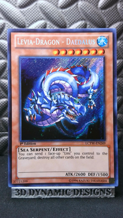 | Yugioh Levia-Dragon - Daedalus LCYW-EN249 1st Edition Secret Rare NM 🔥 | - Image 1