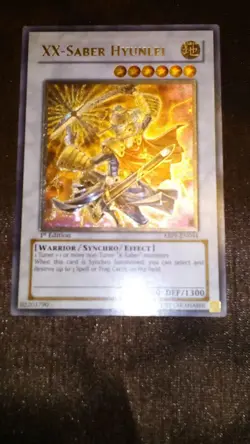 XX-Saber Hyunlei ABPF-EN044 Ultimate Rare LP 1st ED - Image 1