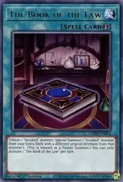 X3 The Book of the Law GEIM-EN054 1st Rare NM Yu-Gi-Oh! DNA GAMES - Image 1