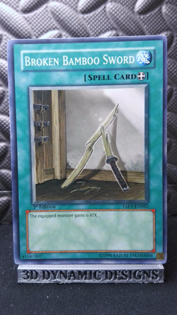 | Yugioh Broken Bamboo Sword TAEV-EN062 1st Edition Tactical Evolution NM- 🔥 | - Image 1