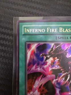 Yugioh Inferno Fire Blast SOD-EN042 Unlimited Ultra Rare NM/M - Image 3