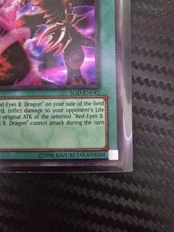 Yugioh Inferno Fire Blast SOD-EN042 Unlimited Ultra Rare NM/M - Image 5