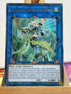 Apollousa, Bogen Der Gottin MP20-DE126 Ultra Rare Deutsch NM YUGIOH - Image 1