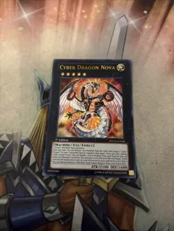 Yu-Gi-Oh Cyber Dragon Nova SDCR-EN038 Ultra Rare 1st Edition - Image 1