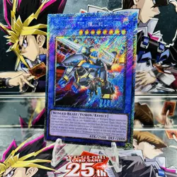 Yugioh Rindbrumm the Striking Dragon RA02-EN025 Platinum Secret Rare Near Mint - Image 1