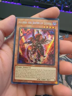 Yu-Gi-Oh-Aluber the Jester of Despia-Secret Rare-RA02-EN016 - Image 1