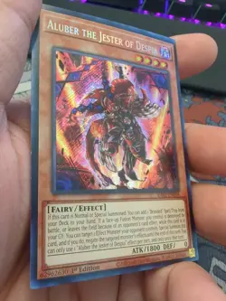 Yu-Gi-Oh-Aluber the Jester of Despia-Secret Rare-RA02-EN016 - Image 2