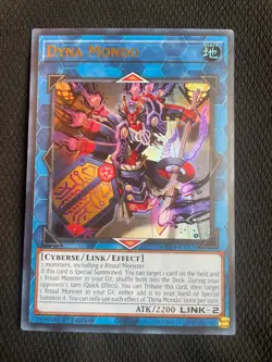 Yu-Gi-Oh! TCG Dyna Mondo MP24 NM 1st Edition Ultra Rare - Image 1