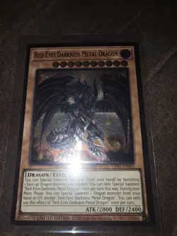 Red-Eyes Darkness Metal Dragon YGO Yu-Gi-Oh! UP01 Ultimate Rare NM - Image 2