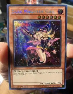 Yugioh Dark Magician Girl Alt Art Prismatic Holo 1st MP24-EN053 NM+ - Image 1
