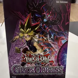 Konami Yu-Gi-Oh! TCG Chaos Origins 1st Ed English Booster Box 27 cartas 2020 - Image 1