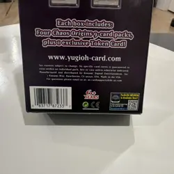 Konami Yu-Gi-Oh! TCG Chaos Origins 1st Ed English Booster Box 27 cartas 2020 - Image 3