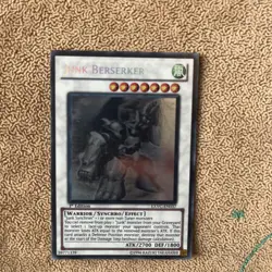 Yugioh Junk Berserker EXVC-EN037 Ghost Rare 1st Edition NEAR MINT - Image 1