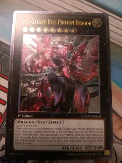 Neo Galaxy-Eyes Photon Dragon Ultimate Rare GAOV-EN041 1st Edition - Image 1