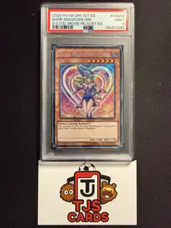 Dark Magician Girl - PSA 9 - Secret Rare 1st Edition MVP1-ENS56 - YuGiOh - Image 1