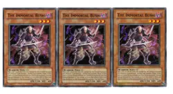 Yugioh- 3X The Immortal Bushi - Common - Unlimited - PTDN-EN029 - Near Mint - Image 1