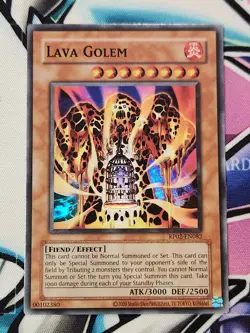 YUGIOH - RP02-EN082 Lava Golem - Super Rare RETRO PACK 2 - Image 1