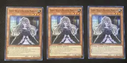 Ghost Belle & Haunted Mansion (3x) SDCB-EN015 Common 1st Edition NM Yugioh - Image 1
