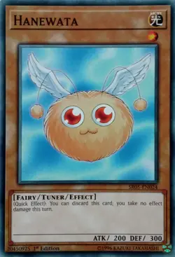 SR05-EN024 HANEWATA COMMON 1ST EDITION YuGiOh CARD - Image 1