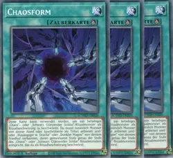 yugioh 3x Chaosform SDWD-DE020 COMMON 1Auflage Deutsch - Image 1