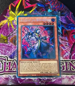 Yu-Gi-Oh! Aleister the Reminiscent Secret Rare 1st Edition CORI-EN015 - Image 1