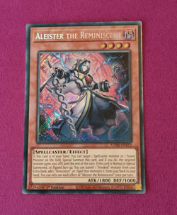 Aleister the Reminiscent CORI-EN015 1st Edition Secret Rare Yu-Gi-Oh! Card - Image 1