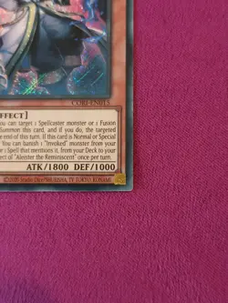 Aleister the Reminiscent CORI-EN015 1st Edition Secret Rare Yu-Gi-Oh! Card - Image 5