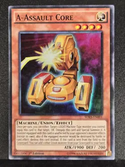 A-Assault Core SDKS-EN001 Structure Deck: Seto Kaiba-1st Edition Holo (A) - Image 1