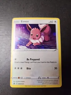 Eevee SWSH127 SWSH: Sword & Shield Promo Cards Holo - Image 1