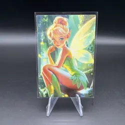Tinker Bell Holographic Anime Collectible Trading Card - Image 1