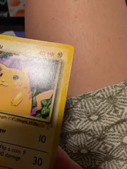 Pikachu 58/102 E3 STAMPED WOTC Promo 1999 Vintage Pokemon Card TCG - Image 3