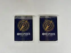 Set of Op10-111 & Op10-113 Luffy and Zoro Learn Together Promo Cards Sealed ENG - Image 2