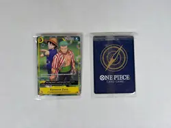 Set of Op10-111 & Op10-113 Luffy and Zoro Learn Together Promo Cards Sealed ENG - Image 3
