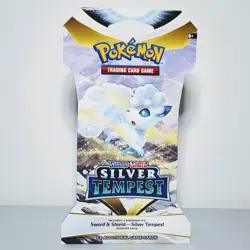 Pokemon TCG Sword & Shield Silver Tempest Sleeved Booster Pack Factory Sealed - Image 1
