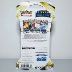 Pokemon TCG Sword & Shield Silver Tempest Sleeved Booster Pack Factory Sealed - Image 2