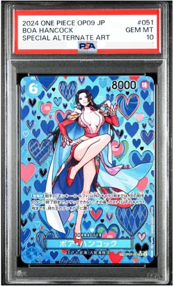 PSA 10 Boa Hancock (SP Alt Art) OP07-051 SR OP09 - ONE PIECE 2024 Japanese JP - Image 1