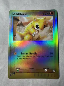 2003 Sandshrew 75/100 EX Sandstorm REVERSE HOLO Pokemon Ungraded - Image 1