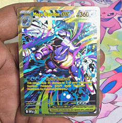 Mega Blastoise ex 360 HP Holo TCG Card FANART!!!! - Image 1