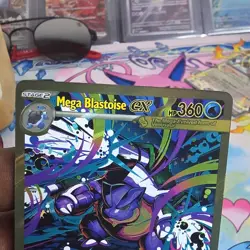 Mega Blastoise ex 360 HP Holo TCG Card FANART!!!! - Image 3