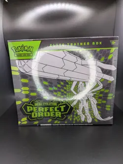 Pokemon TCG: Mega Evolution—Perfect Order Elite Trainer Box(Factory Sealed/Mint) - Image 1