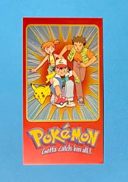 Ash #2 of 5 Pokemon Topps TV Animation Series 2 Holo Foil - Image 3