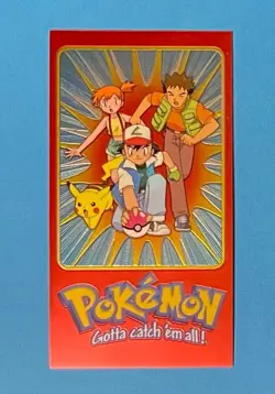 Ash #2 of 5 Pokemon Topps TV Animation Series 2 Holo Foil - Image 4