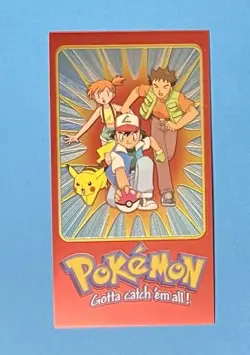 Ash #2 of 5 Pokemon Topps TV Animation Series 2 Holo Foil - Image 5